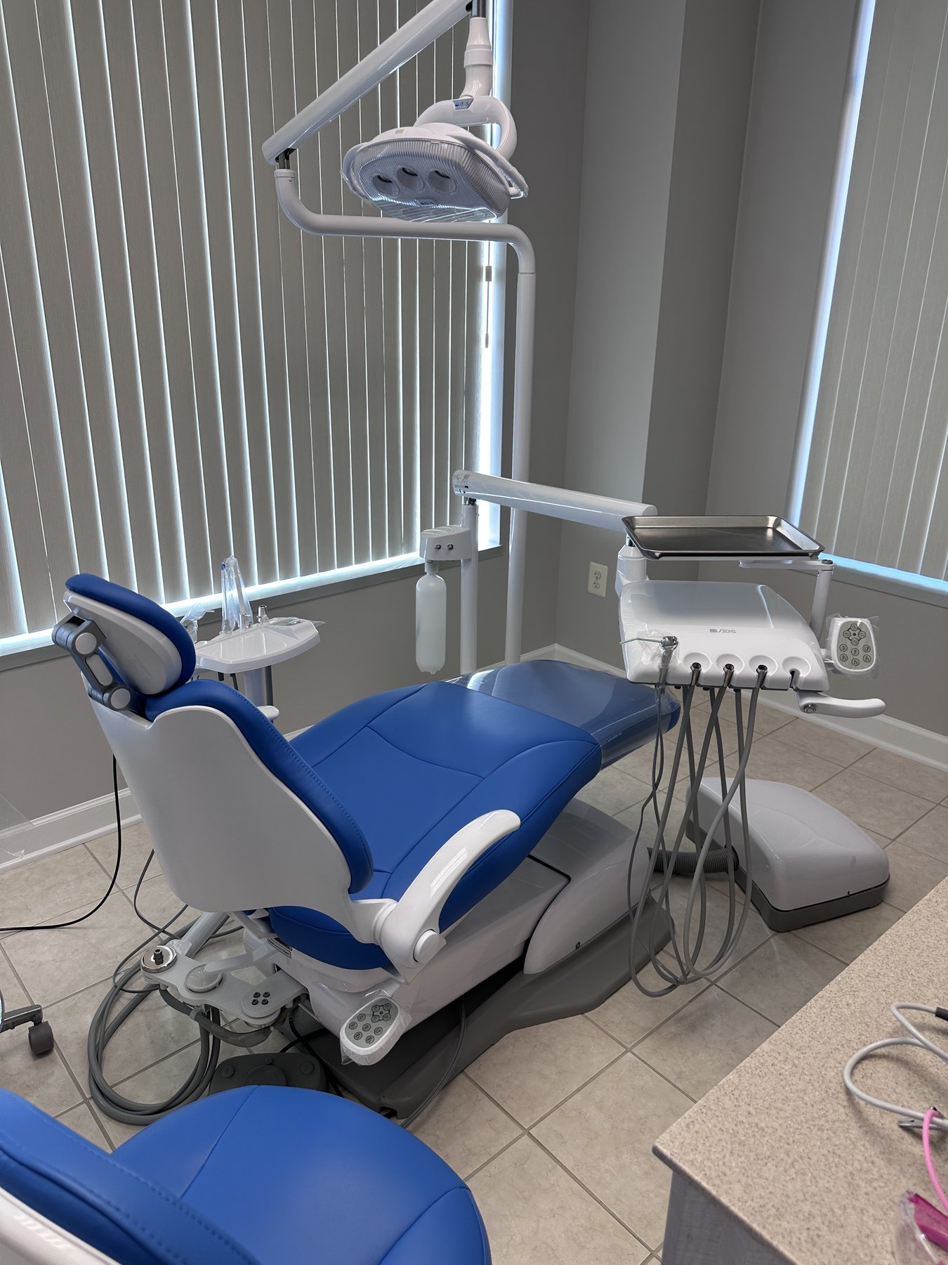 Welcoming consultation room for the whole family
